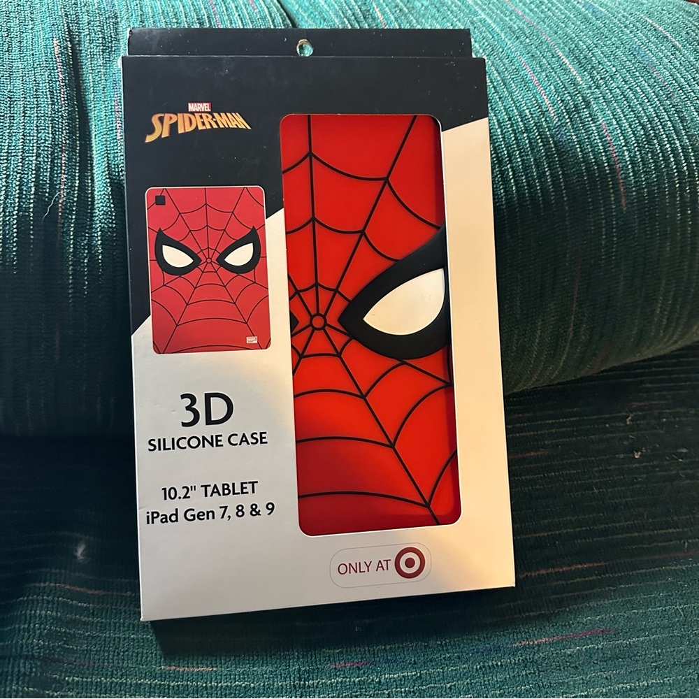 Marvel Spiderman Silvone Case  Design For IPad 10.2 I (7,8,9)